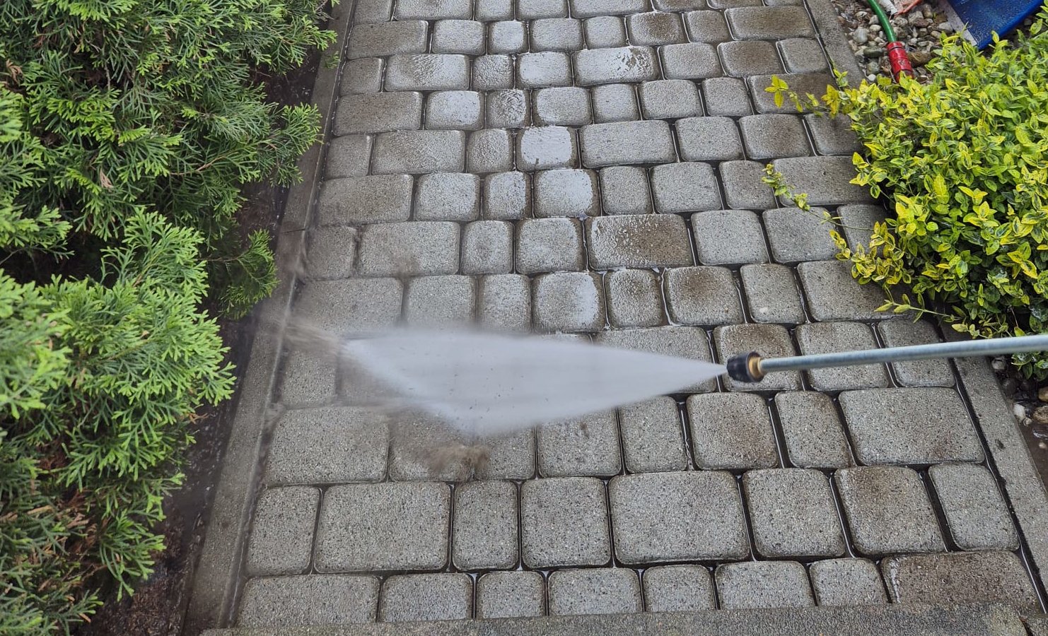 czyszczenie kostek brukowych Katowice